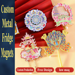 Customizable refrigerator magnets, popular tourist attraction souvenirs, magnetic refrigerator magnets