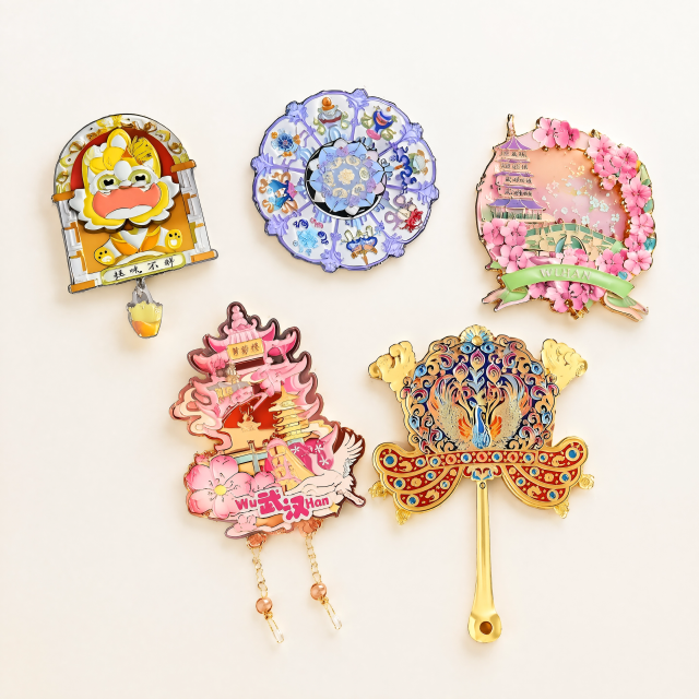 Customizable refrigerator magnets, popular tourist attraction souvenirs, magnetic refrigerator magnets