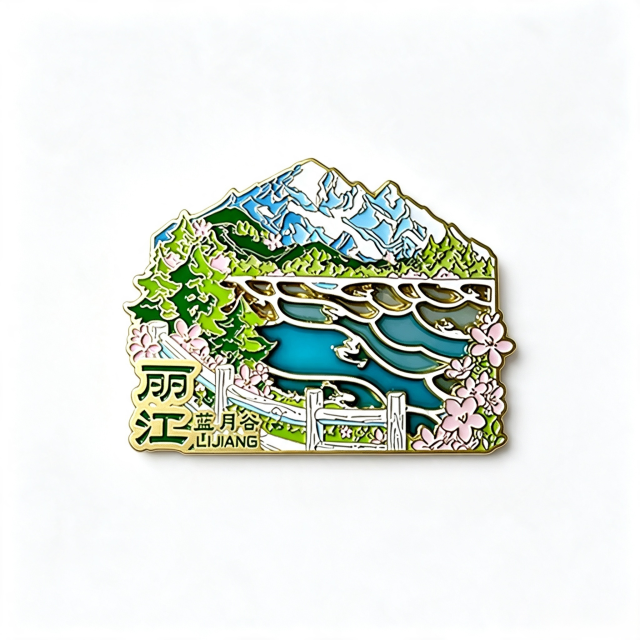 Metal refrigerator stickers - Customized corporate gifts and souvenirs - Custom metal magnetic refrigerator stickers
