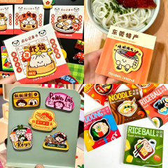 Custom 3D Acrylic Magnetic Decorative Stickers for Restaurants, Souvenirs, and Tourist Attractions