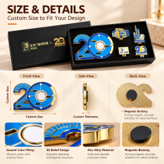 Custom Metal Fridge Magnets for Brands, Events & Corporate Gifts