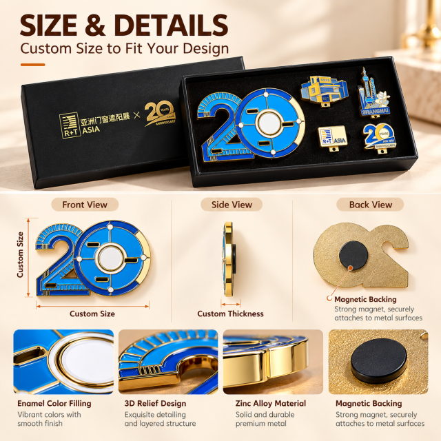 Custom Metal Fridge Magnets for Brands, Events & Corporate Gifts
