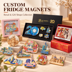 Custom Fridge Magnet Collections for Retail & Gift Shops | Wholesale & Private Label