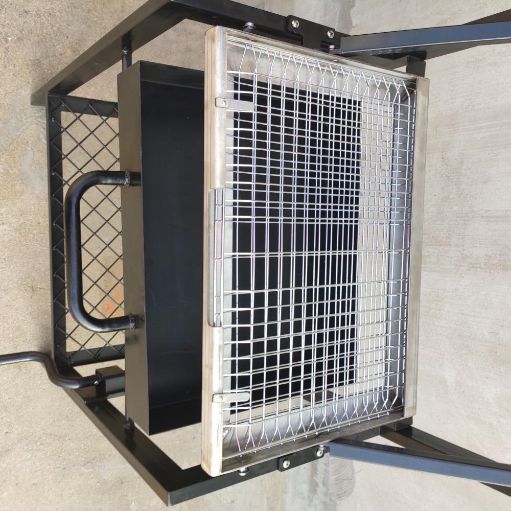 Rotating BBQ Turning Easy Net Flip Grill Basket