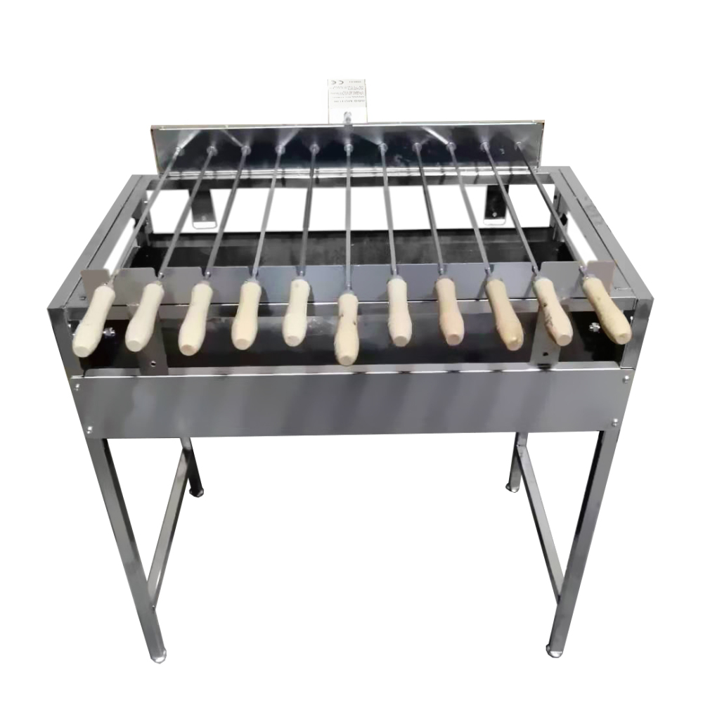 Adjustable Charcoal Pan BBQ  Grill