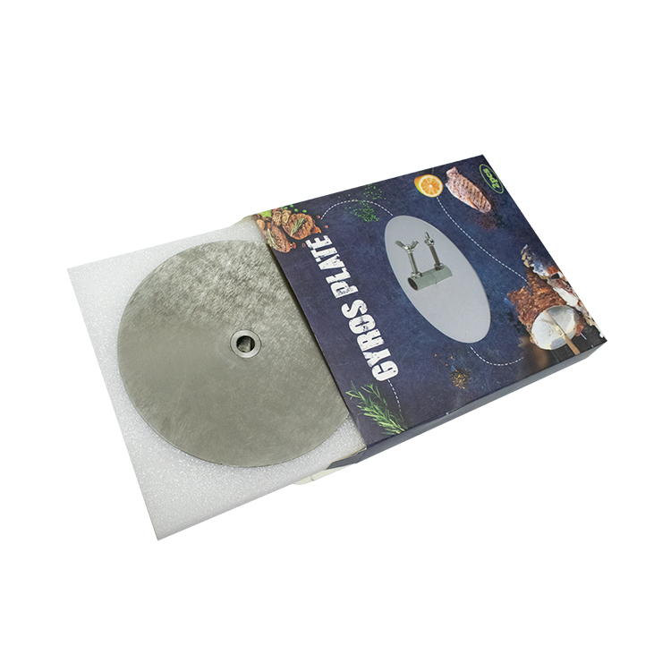 Stainless Steel Souvlaki Gyros Plate Gyros Disc