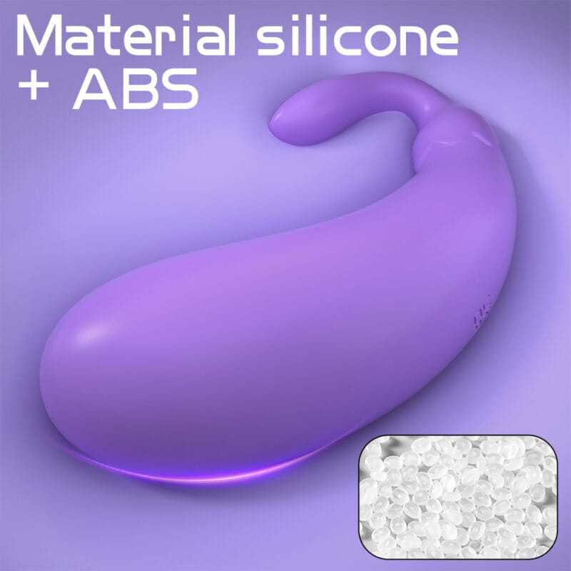 Amorialab Wireless Remote Control Eggplant Vibrating Egg – Couples & Solo Pleasure