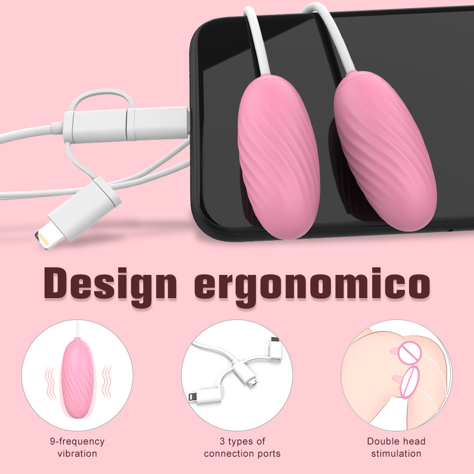 App-Controlled Mini Bullet Vibrator & Love Ball – Clitoris Stimulator for Women