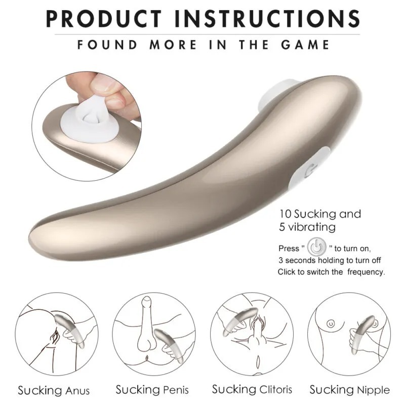 Ultimate Suction Massager with Multi Vibration Modes