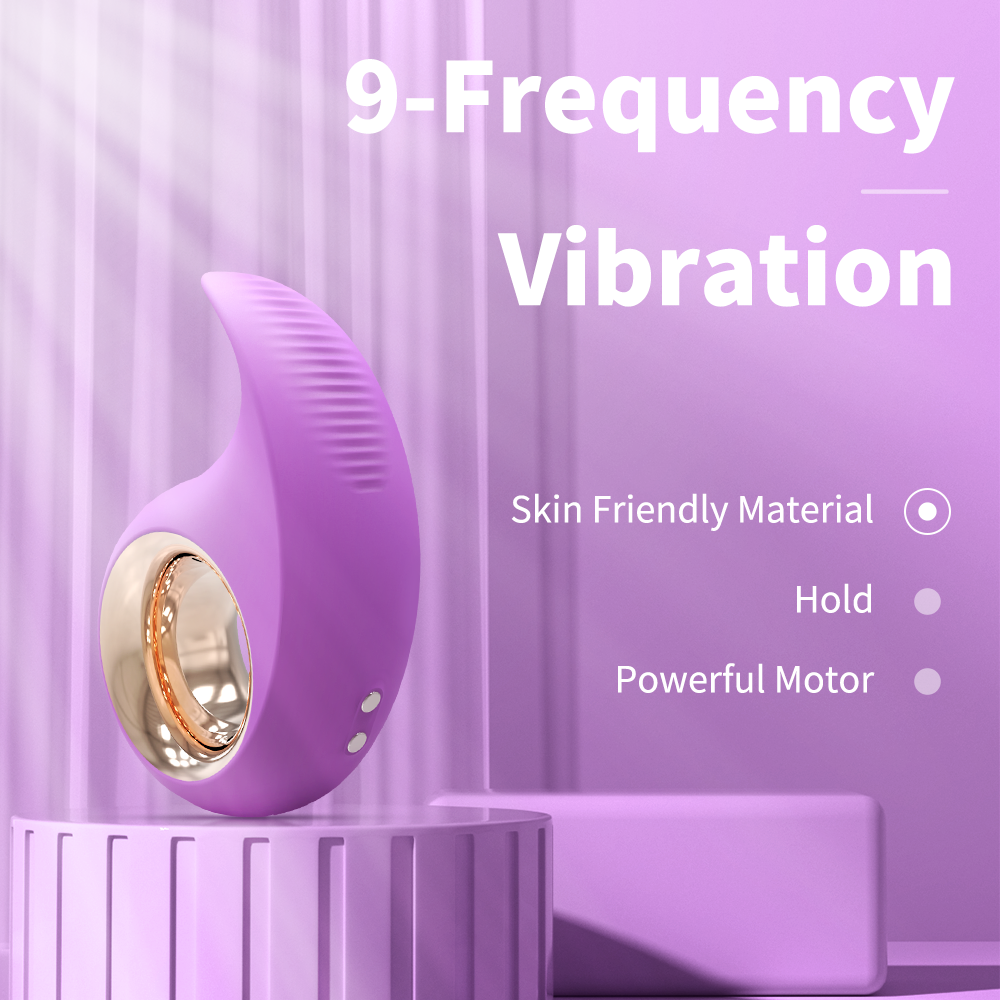 9‑Speed Finger Massager – Wearable Sleeve for Clitoral Stimulation