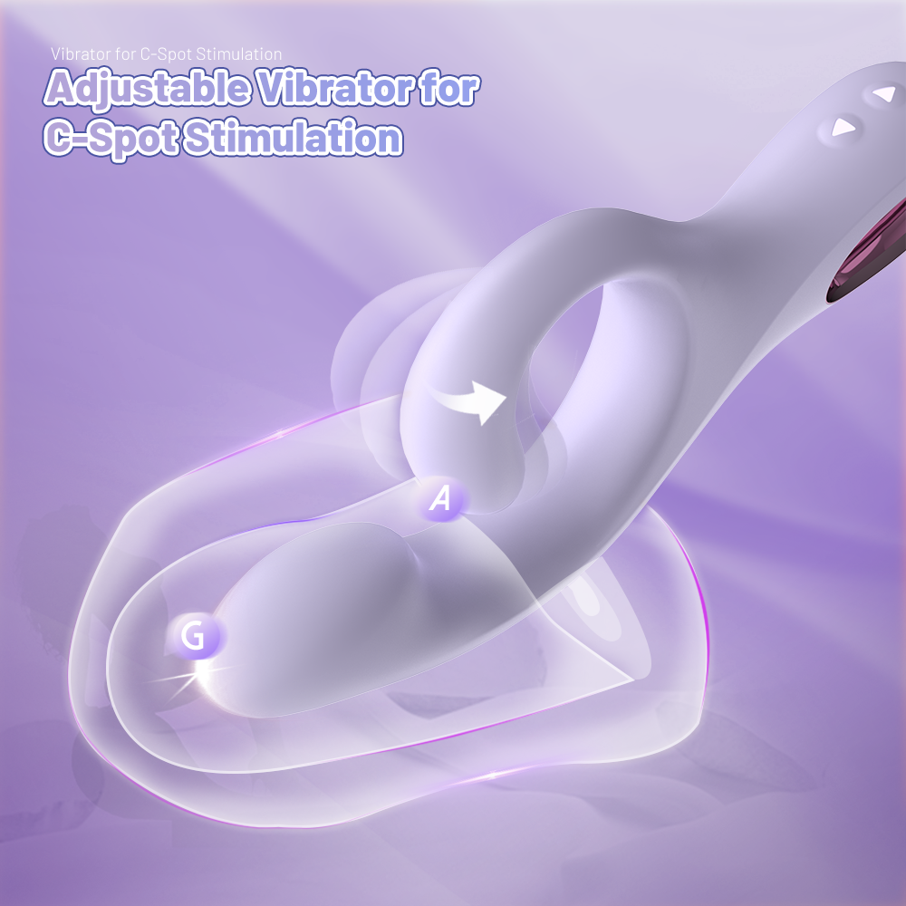 Double Head Rabbit Massager – 9 Modes for G‑Spot & Clitoris