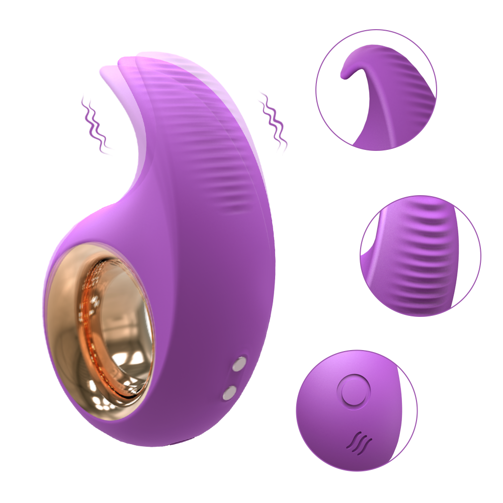 9‑Speed Finger Massager – Wearable Sleeve for Clitoral Stimulation