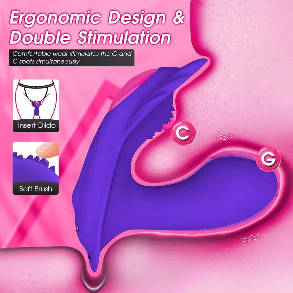 Wearable Vibrator X9 Pulse Panty Global Control & 9 Modes