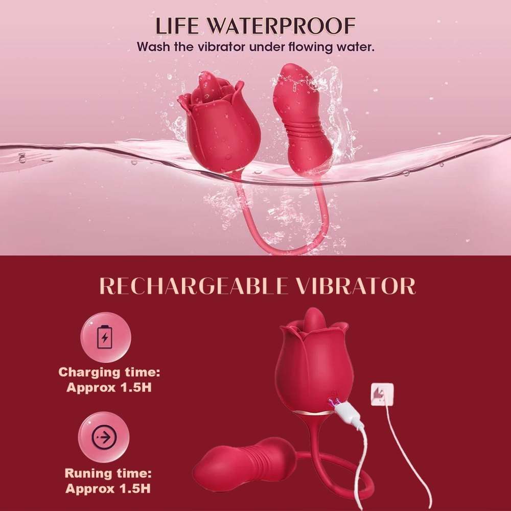 2025 Limited 70% OFF | ROSEA Tease & Please Suptruck Vibrator