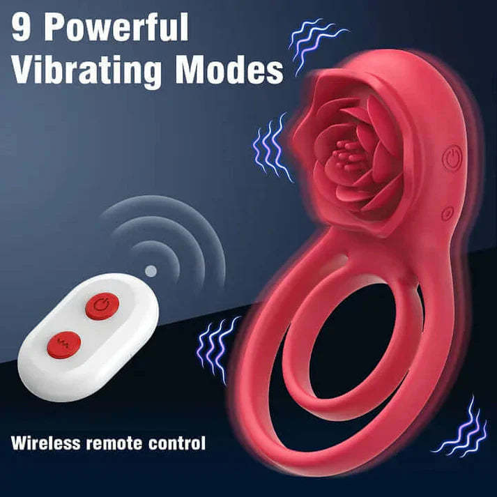 2025 Limited 70% OFF | ROSELINK Suptruck Kiwinet 3 in 1 Dual Ring Rose Vibrator