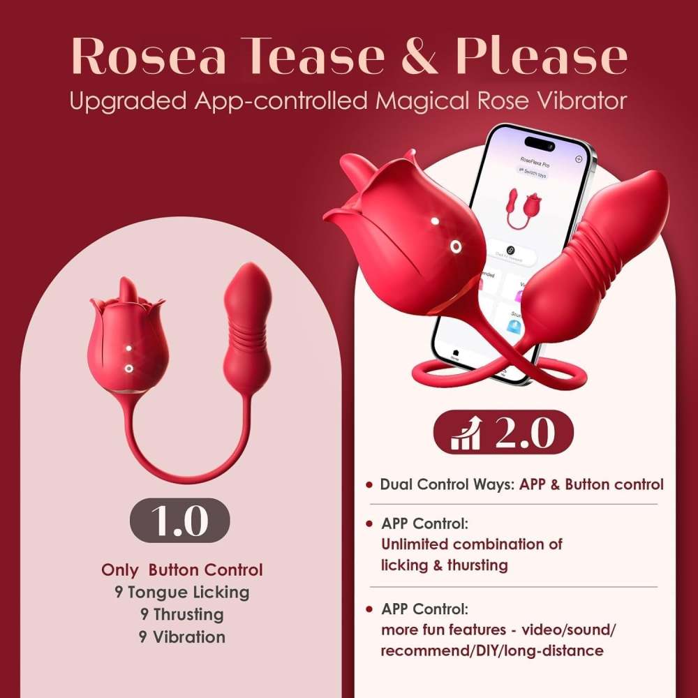 2025 Limited 70% OFF | ROSEA Tease & Please Suptruck Vibrator