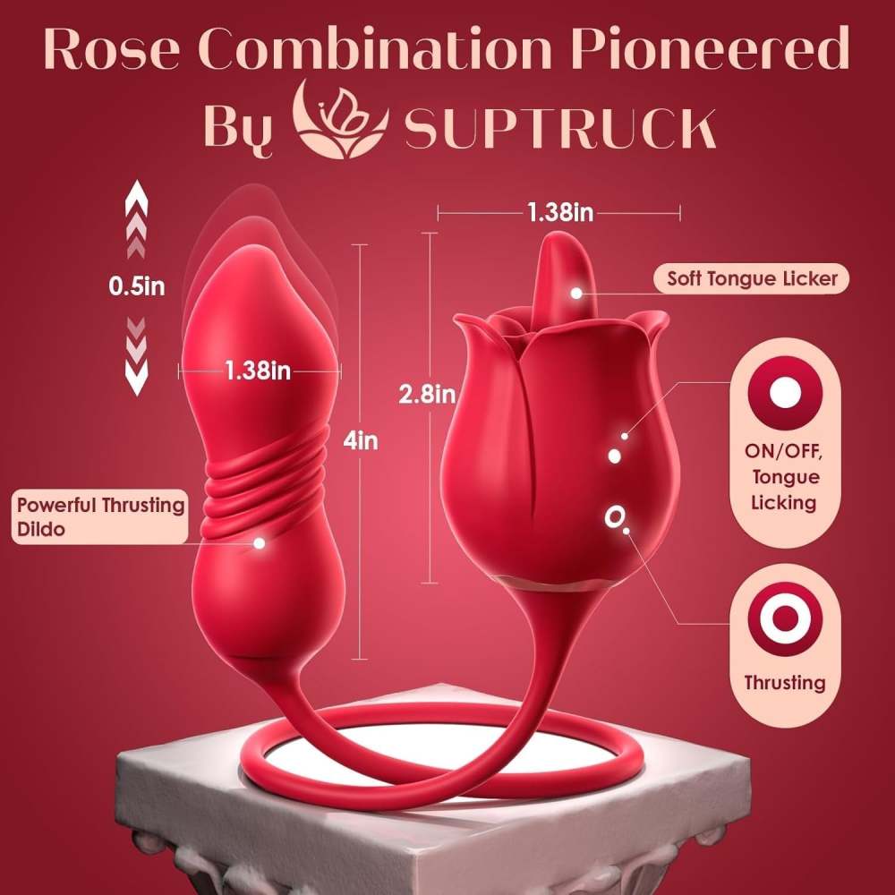 2025 Limited 70% OFF | ROSEA Tease & Please Suptruck Vibrator
