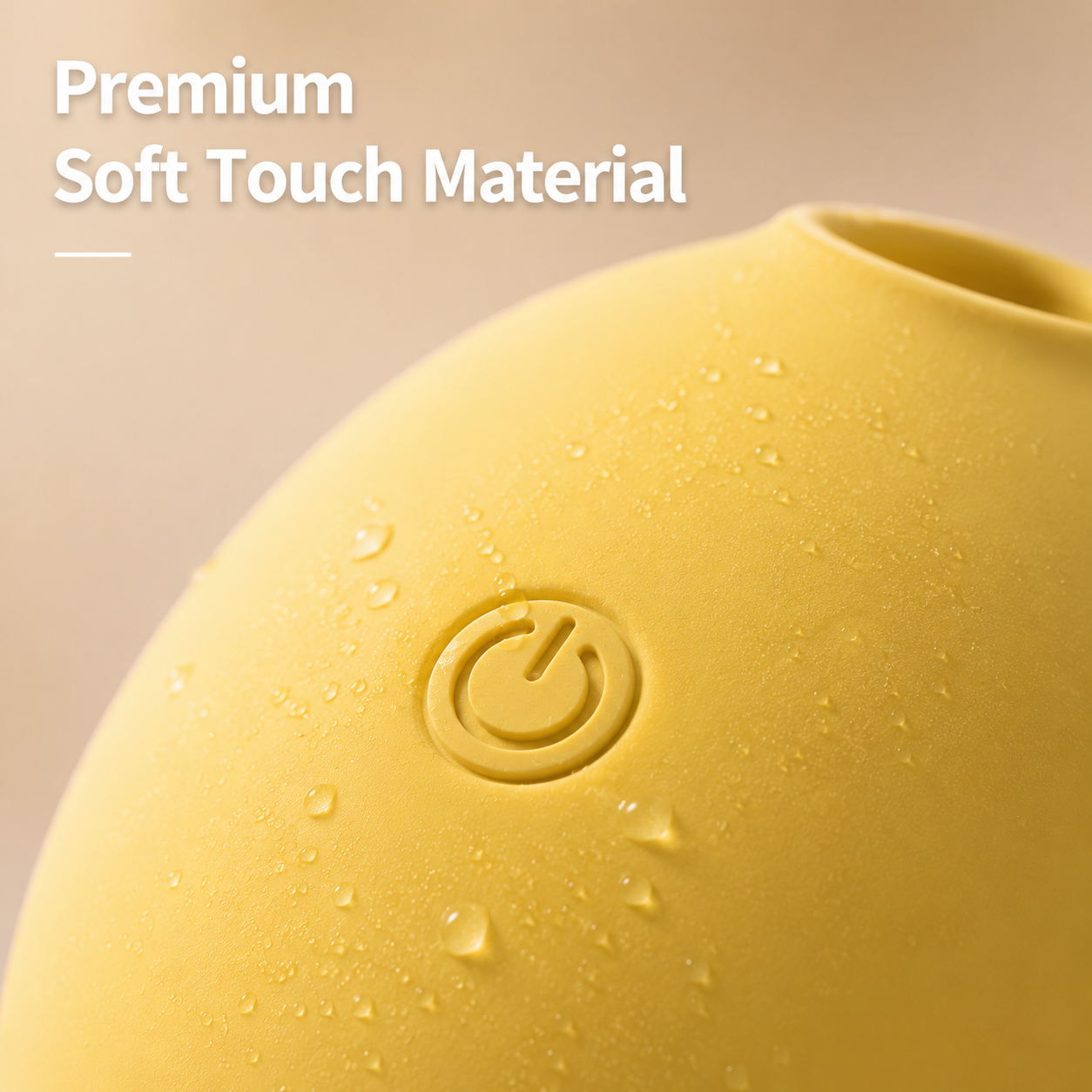 Premium soft touch material of AmoriaLab wellness device
