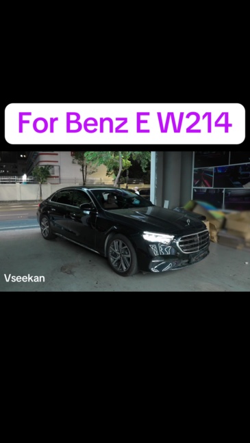 mercedes w214 ambient lighting light-emitting cover plate Rotating 4D high-pitched ambient lights