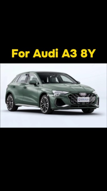 Audi A3 8Y 2021-2025 ambient light For Audi A3 RS3 1:1 OEM Molded Vehicle Specific Ambient Light OEM Screen Control Supported Audi A3 ambient lighting