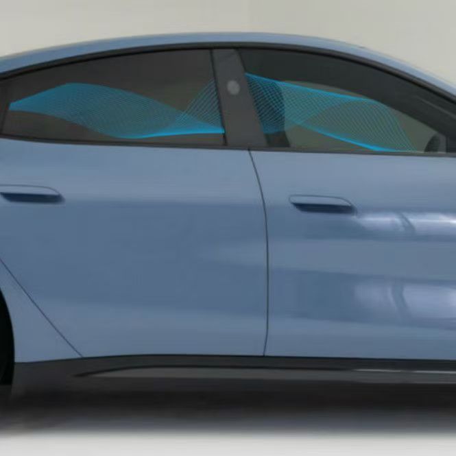 Car sunroof film, sky dome ambient lights
