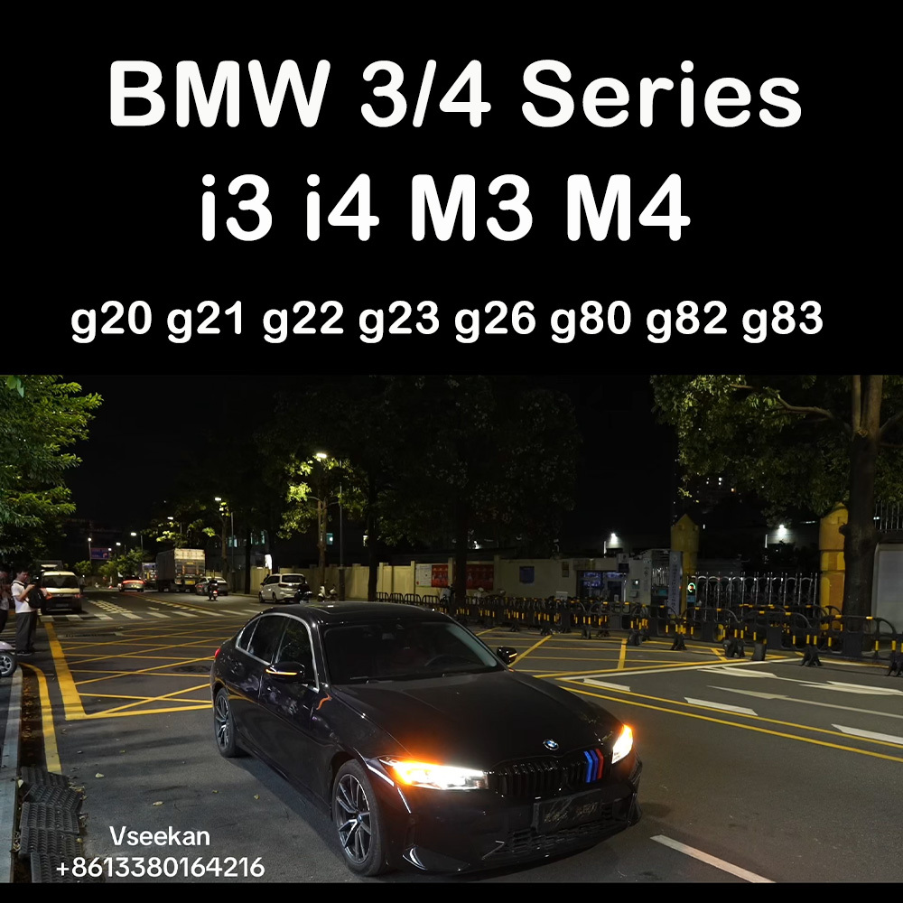 Suitable for 2020-2025 BMW 3 Series G28/G20 with illuminated  kit (LIN protocol)