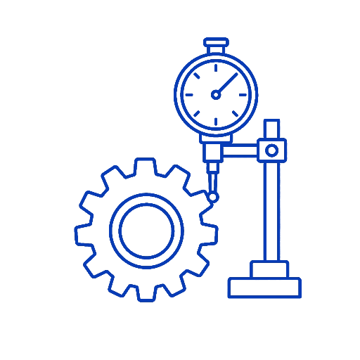 Gear analyzer inspection icon