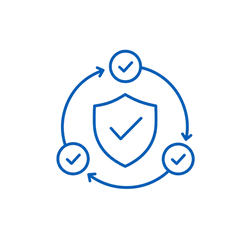 Consistent repeat-batch quality control icon