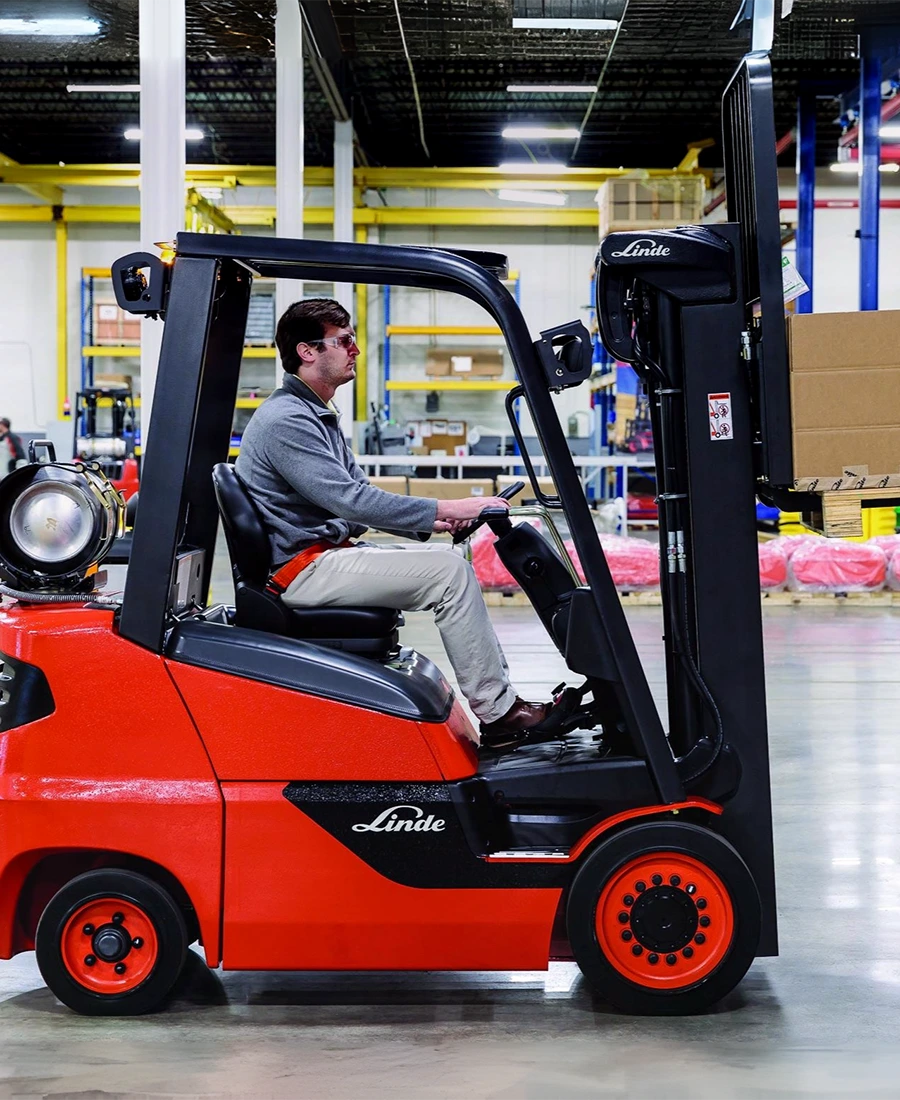 Forklift and electric pallet truck motor drive application