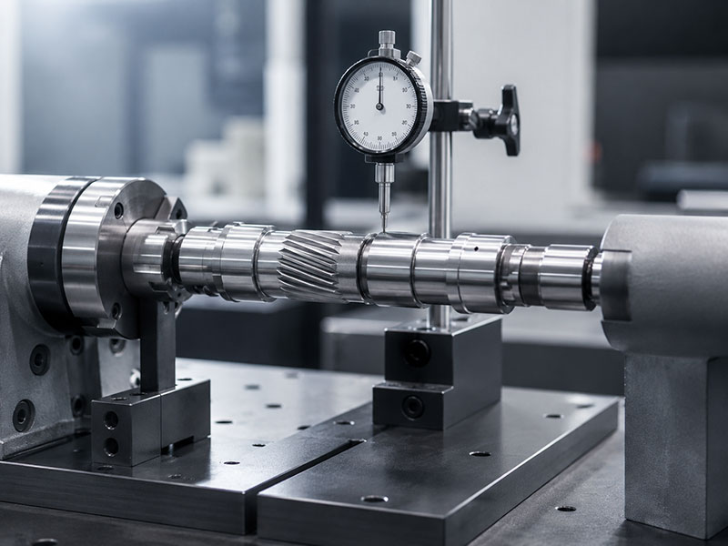 Shaft runout and dimensional inspection