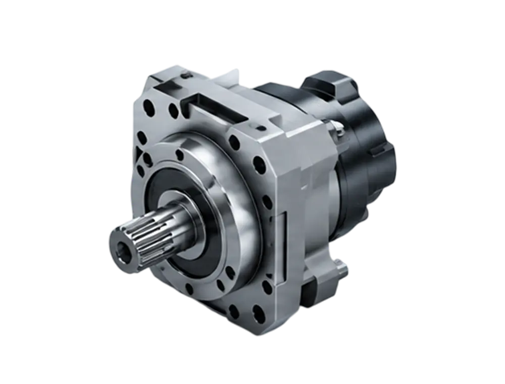 Gearbox unit for a material handling motor