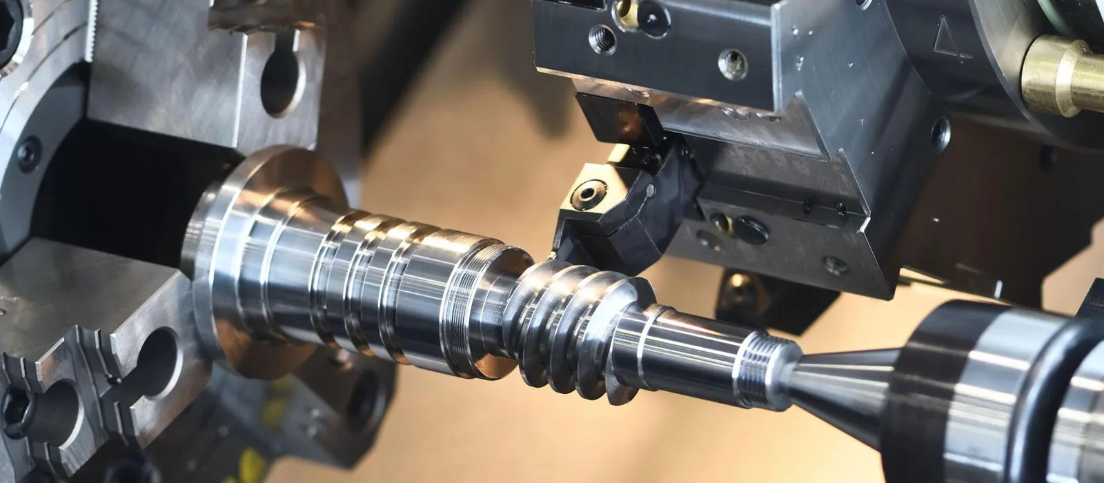CNC turning and worm profile machining for a custom worm shaft