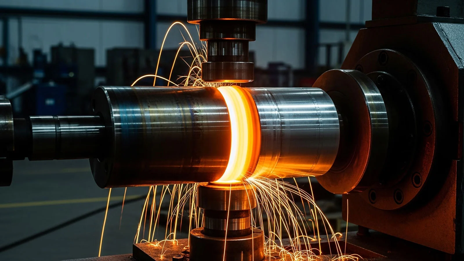 Welding and shaft integration for custom transmission components