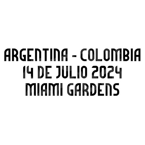 ARGENTINA-COLOMBIA