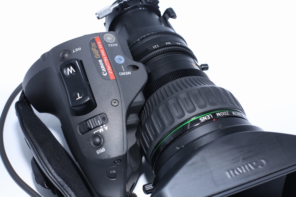 Canon J17eX7.7B4 IRSD SX12 BCTV Zoom Lens with 2x extender for Camcorder 2/3