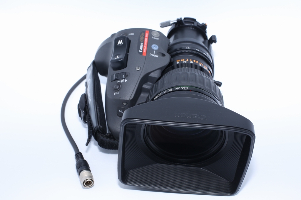 Canon J17eX7.7B4 IRSD SX12 BCTV Zoom Lens with 2x extender for Camcorder 2/3