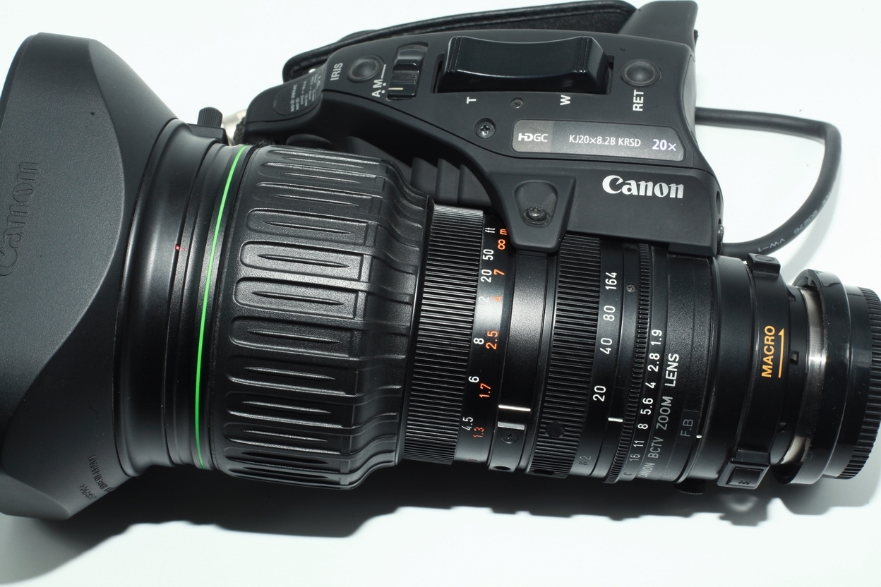 Canon KJ20X8.2B KRSD 20X HD Lens for HD Camcorder 2/3