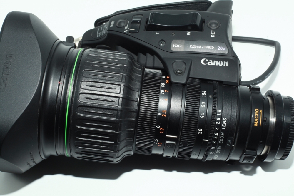 Canon KJ20X8.2B KRSD 20X HD Lens for HD Camcorder 2/3