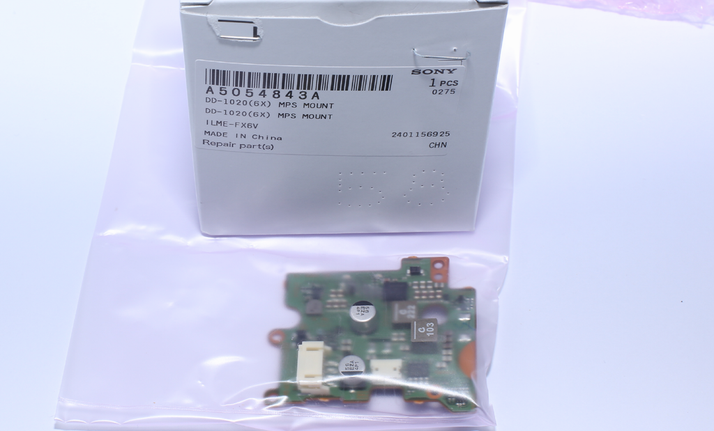 Sony ILME-FX6 FX6 DD-1020 DD1020 Board Replacement Part New Genuine Sony