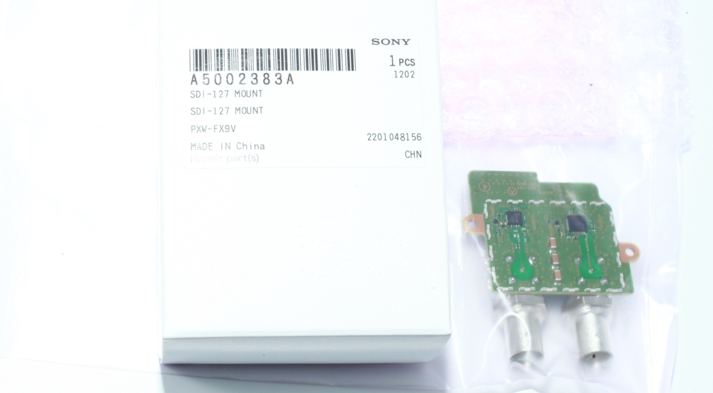 Sony PXW-FX9V FX9V SDI-127 SDI Circuit Board New Genuine Sony