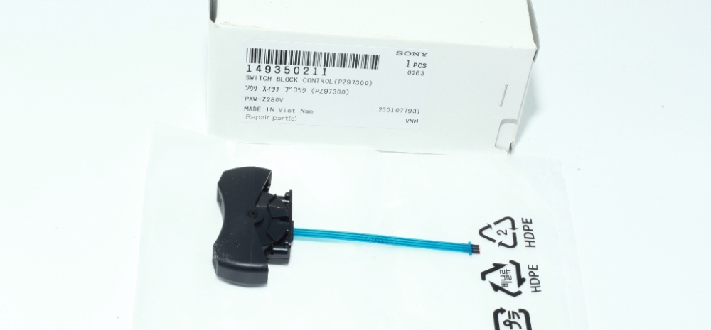 Sony PXW-Z280 Z280v SWITCH BLOCK CONTROL(PZ97300) New Genuine Sony