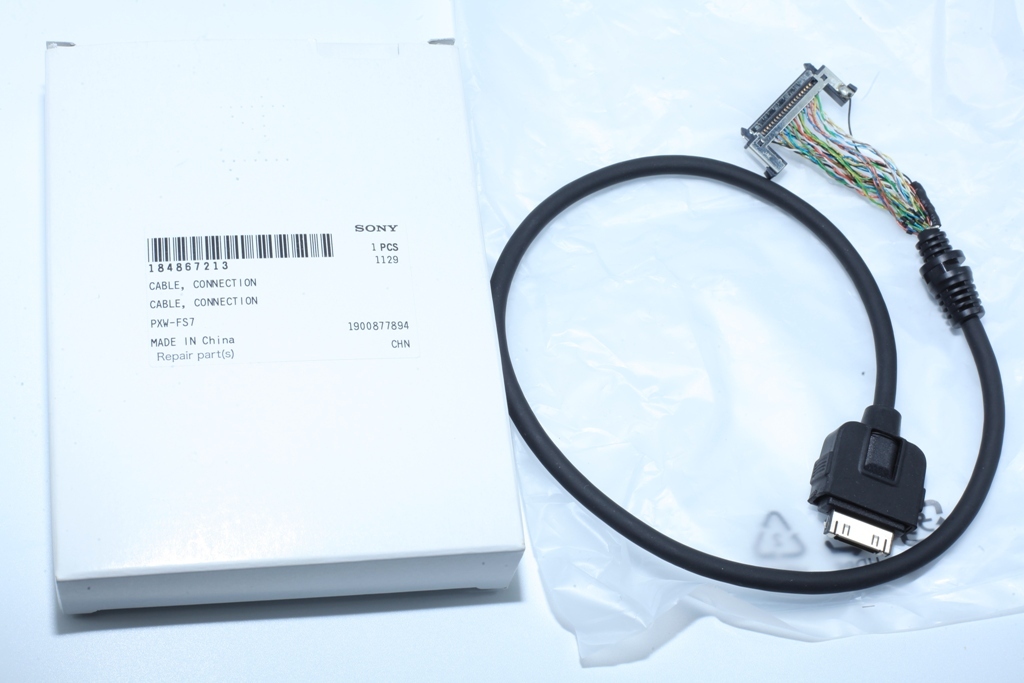 Sony PXW-FS7 FS7K SF7m2 LCD Screen Connector Cable New Genuine Sony