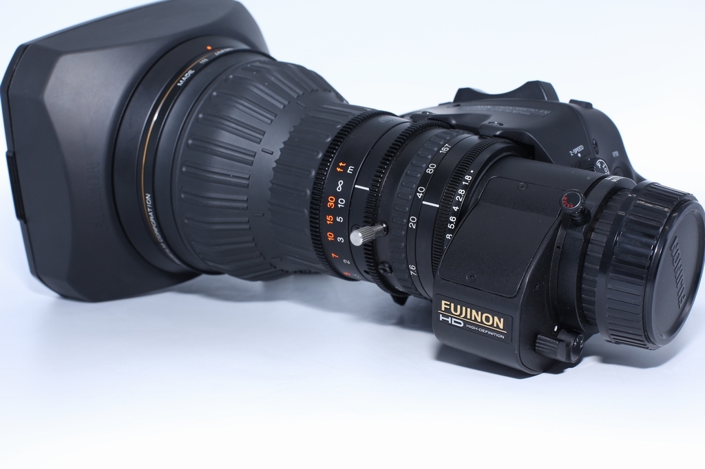 Fujinon ZA22X7.6BERD-S10 2/3" HD Select Series Zoom Lens with 2x Extender & S10 Servo