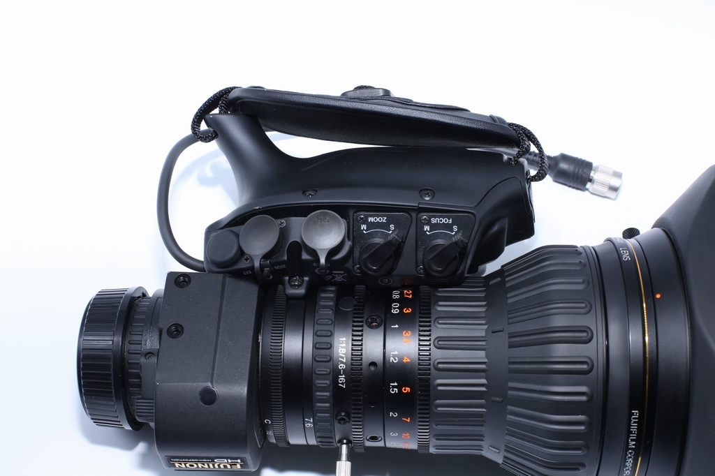 Fujinon ZA22X7.6BERD-S10 2/3" HD Select Series Zoom Lens with 2x Extender & S10 Servo