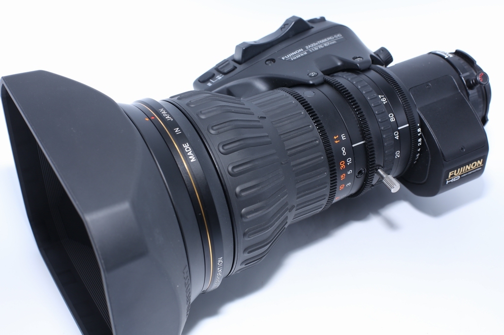 Fujinon ZA22X7.6BERD-S10 2/3" HD Select Series Zoom with 2x Extender & S10 Servo