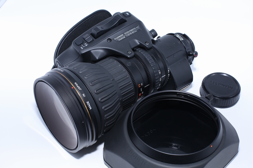 Fujinon ZA22X7.6BERD-S10 2/3" HD Select Series Zoom Lens with 2x Extender & S10 Servo