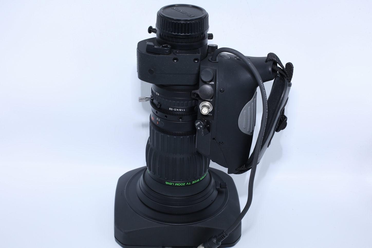 FUJINON A13X4.5BERM-M48B  Super wide angle  Broadcast lens,  B4 2/3" lens with 2x Extender