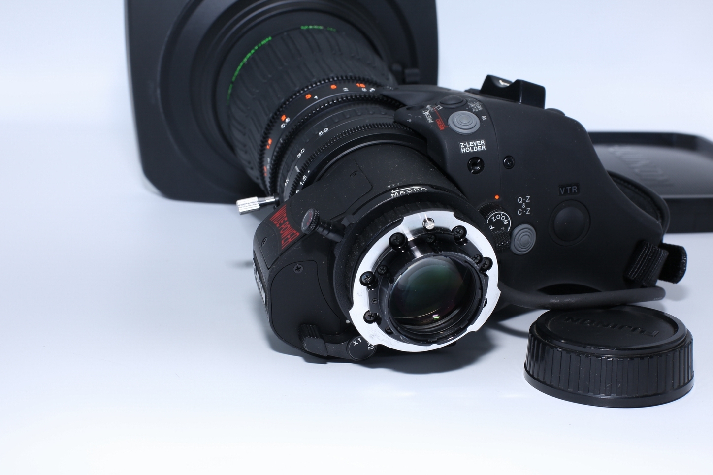 FUJINON A13X4.5BERM-M48B  Super wide angle  Broadcast lens,  B4 2/3" lens with 2x Extender