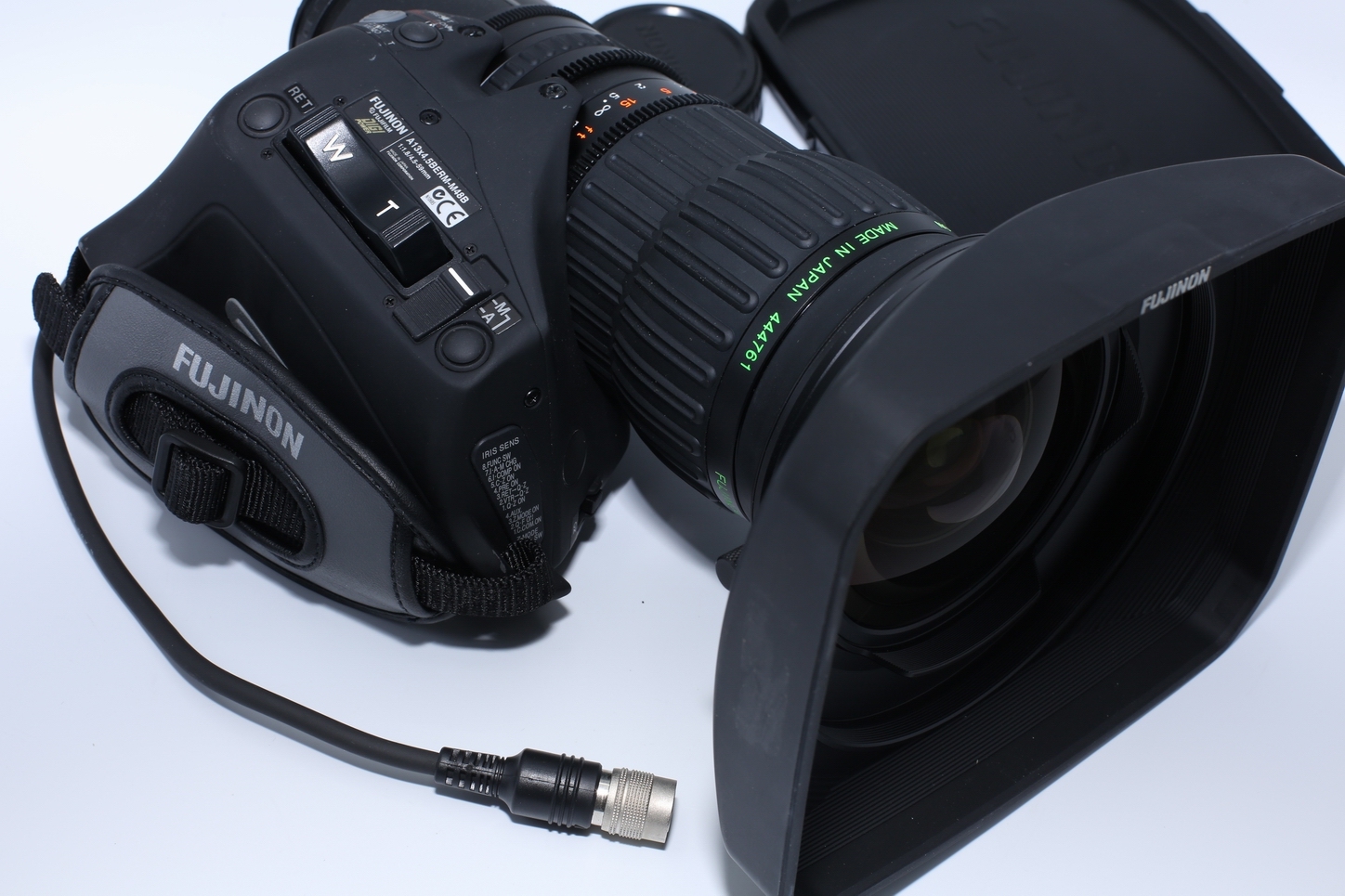 FUJINON A13X4.5BERM-M48B  Super wide angle  Broadcast lens,  B4 2/3" lens with 2x Extender