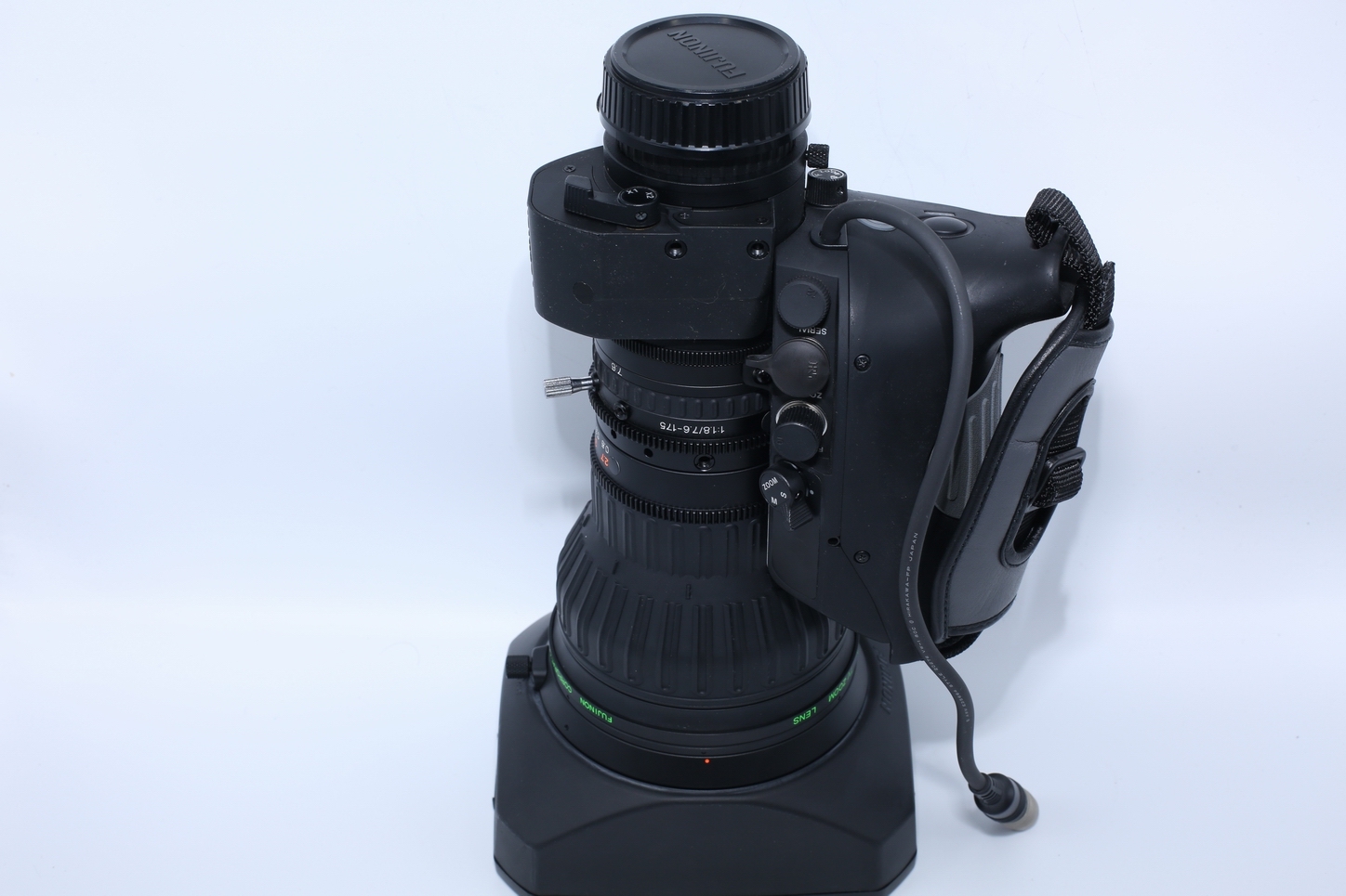 Fujinon A23X7.6BERM-M58 2/3" B4, 23x Telephoto Broadcast Lens with 2x Extender